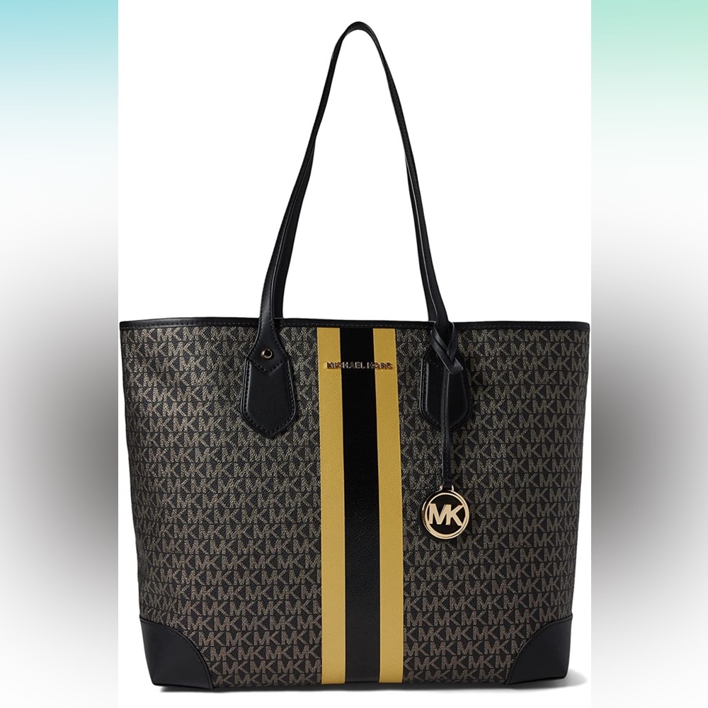 Michael Kors
Signature Striped Eva Large Tote Bag